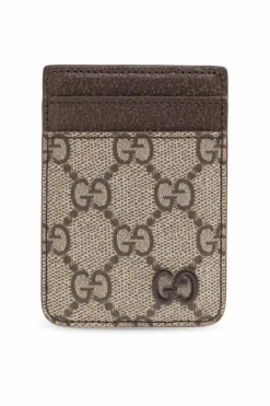 Gucci beige MagSafe Card Holder