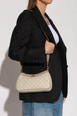 Gucci beige ‘Ophidia GG Small’ shoulder bag