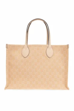 Gucci beige ‘Ophidia Large’ shopper bag