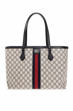 Gucci beige ‘Ophidia Medium’ shopper bag
