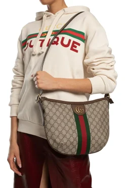Gucci beige ‘Ophidia’ shoulder bag