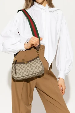 Gucci beige ‘Ophidia Small’ shoulder bag
