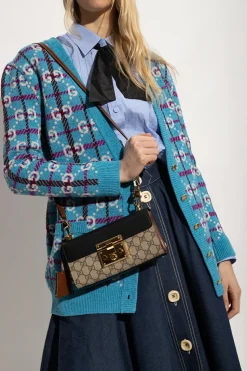 Gucci beige ‘Padlock Mini’ shoulder bag