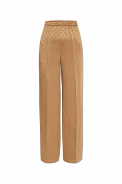 Gucci beige Pants with logo