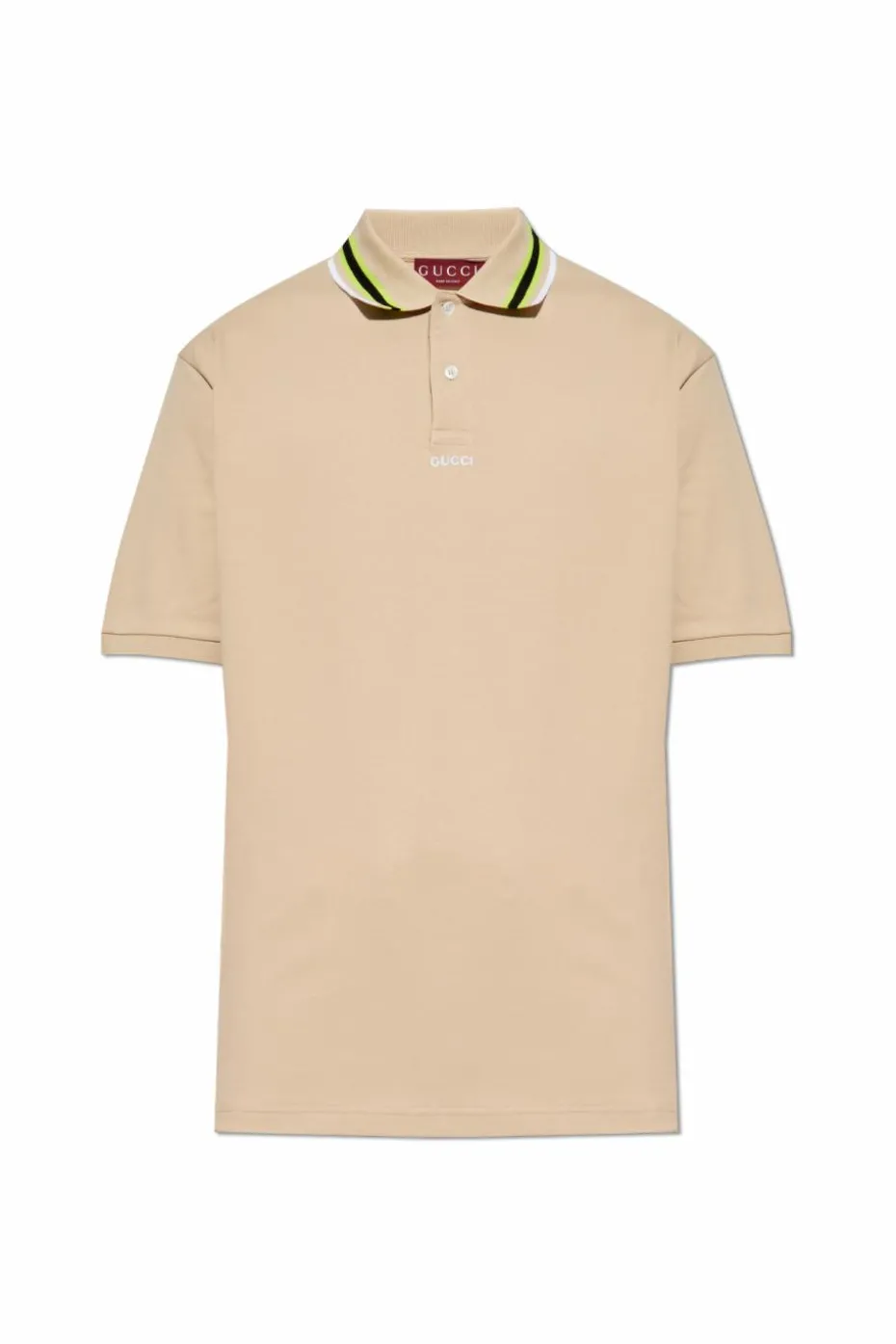Gucci beige Polo with logo