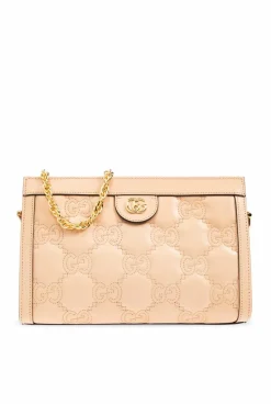 Gucci beige Quilted shoulder bag