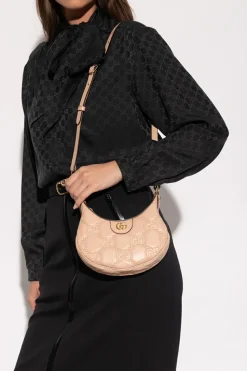 Gucci beige Quilted shoulder bag