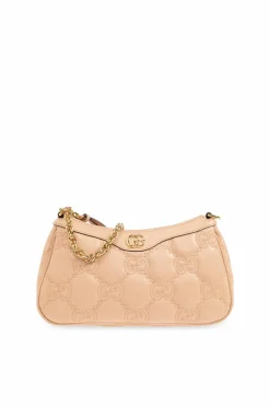Gucci beige Quilted shoulder bag