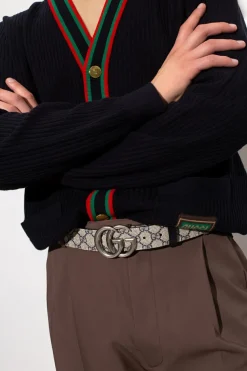 Gucci beige Reversible belt