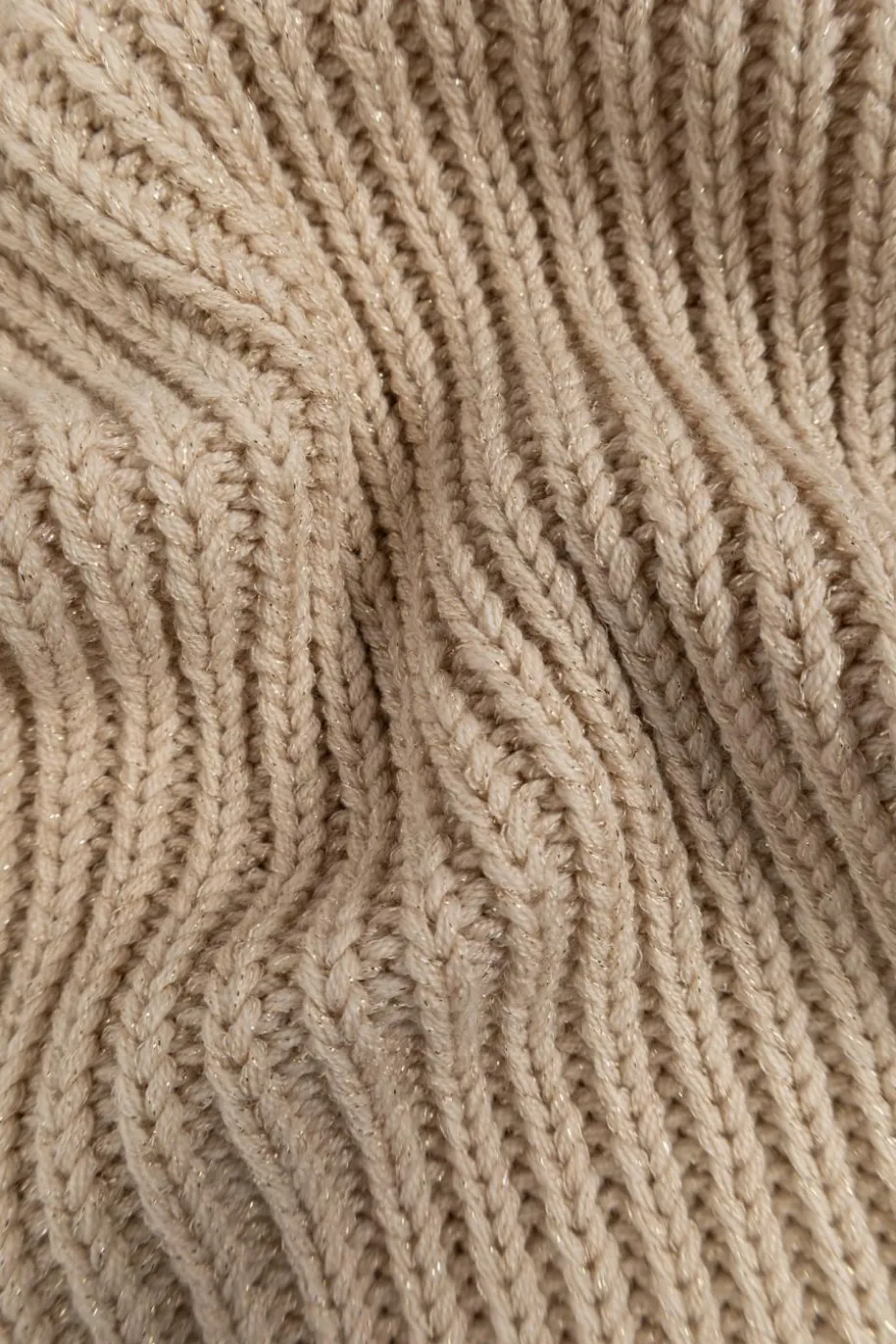 Gucci beige Scarf with lurex thread