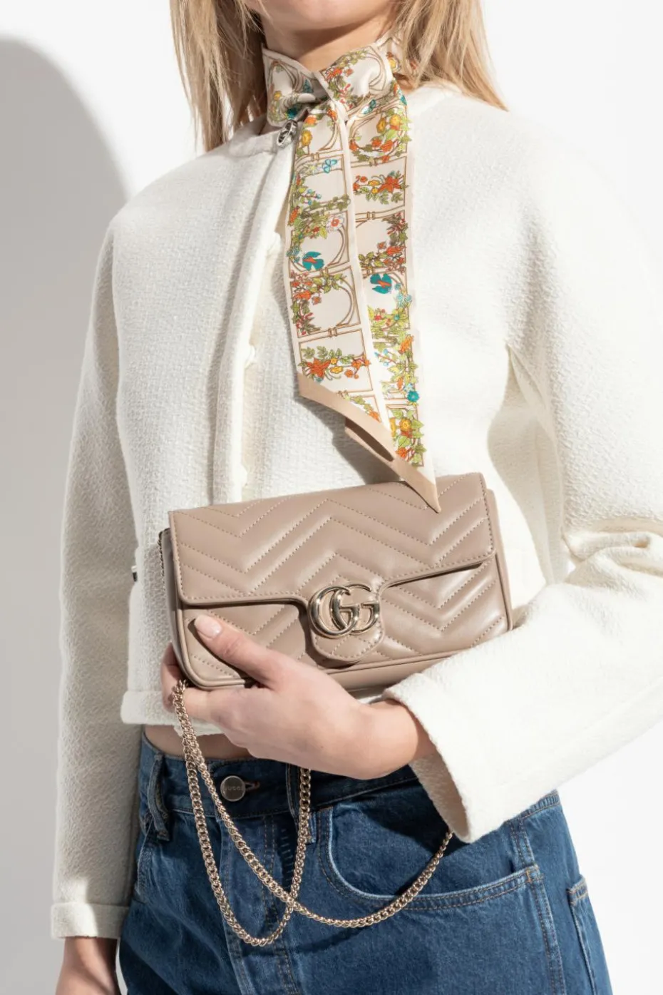 Gucci beige Shoulder bag GG Marmont 2.0