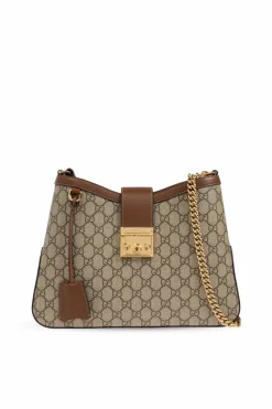 Gucci beige Shoulder bag Padlock Medium