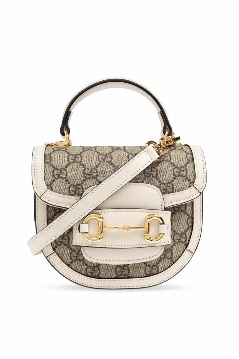 Gucci beige Shoulder bag Horsebit 1955 Mini