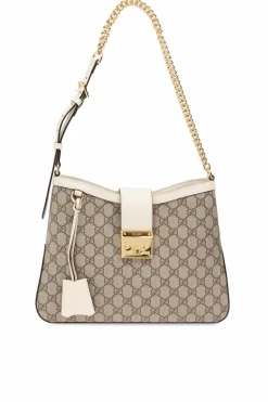 Gucci beige Shoulder bag Padlock Medium