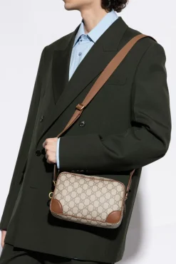 Gucci beige Shoulder bag made of GG Supreme canvas