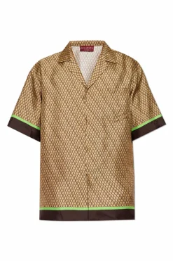 Gucci beige Silk shirt