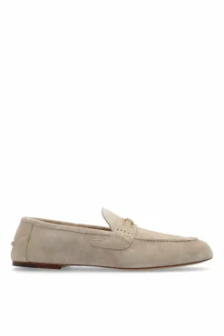 Gucci beige Suede loafers