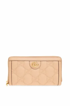 Gucci beige Wallet with logo
