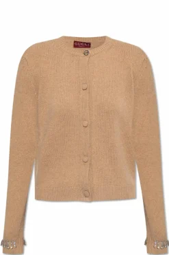 Gucci beige Wool cardigan