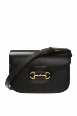 Gucci BLACK ‘1955 Horsebit’ shoulder bag