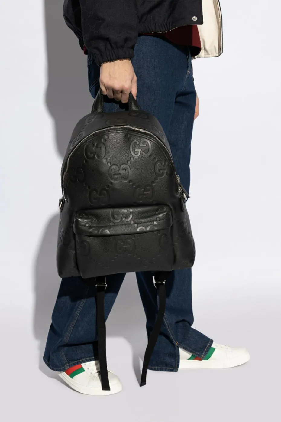 Gucci BLACK Backpack Jumbo Medium
