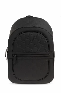 Gucci BLACK Backpack with monogram