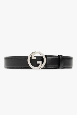 Gucci BLACK Belt with logo