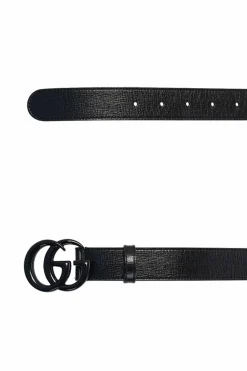 Gucci BLACK Belt with logo