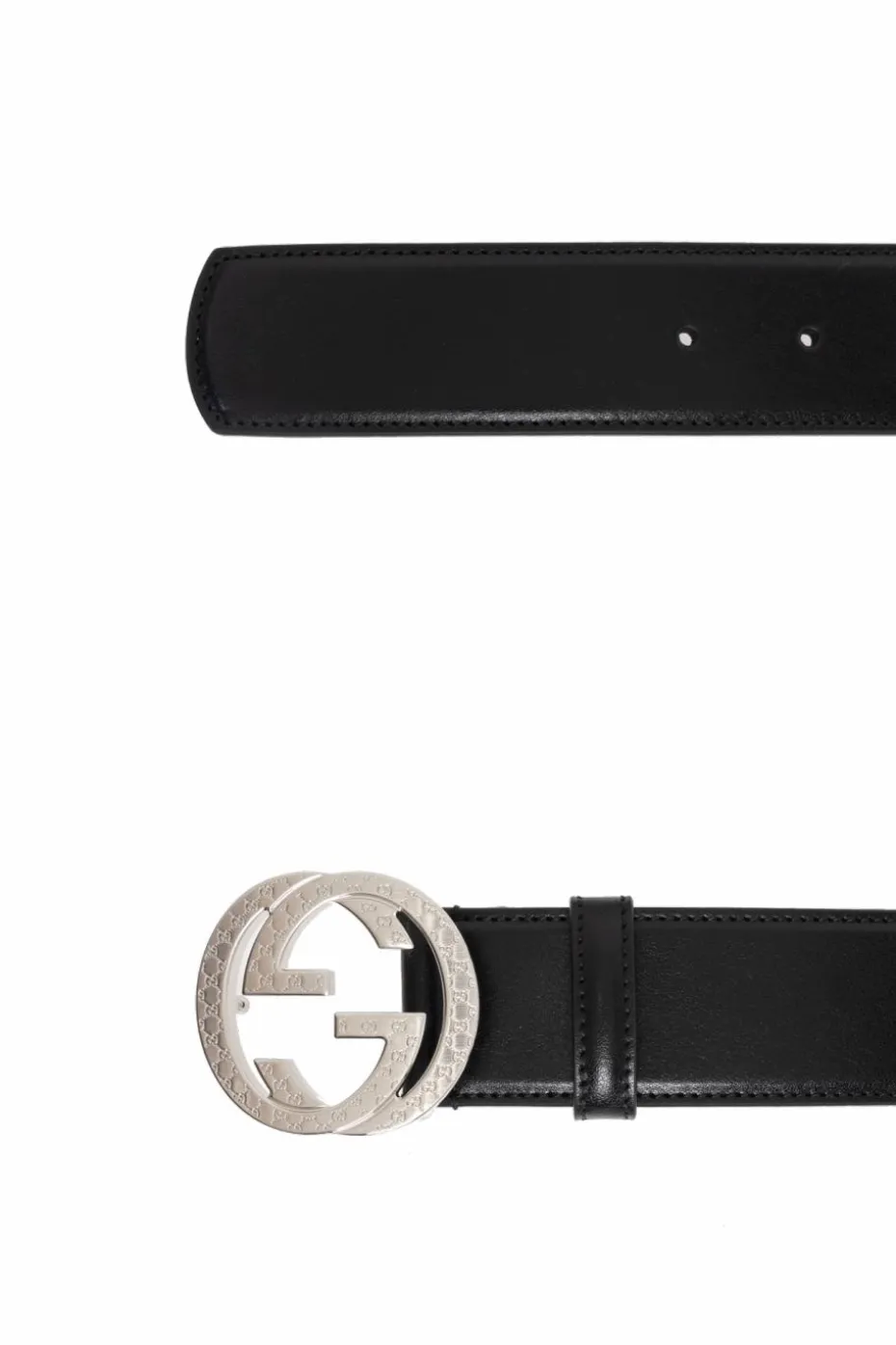 Gucci BLACK Belt with logo