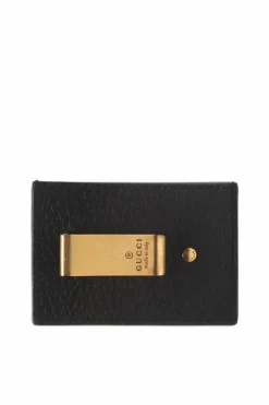 Gucci BLACK Branded card case