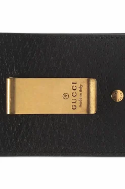 Gucci BLACK Branded card case