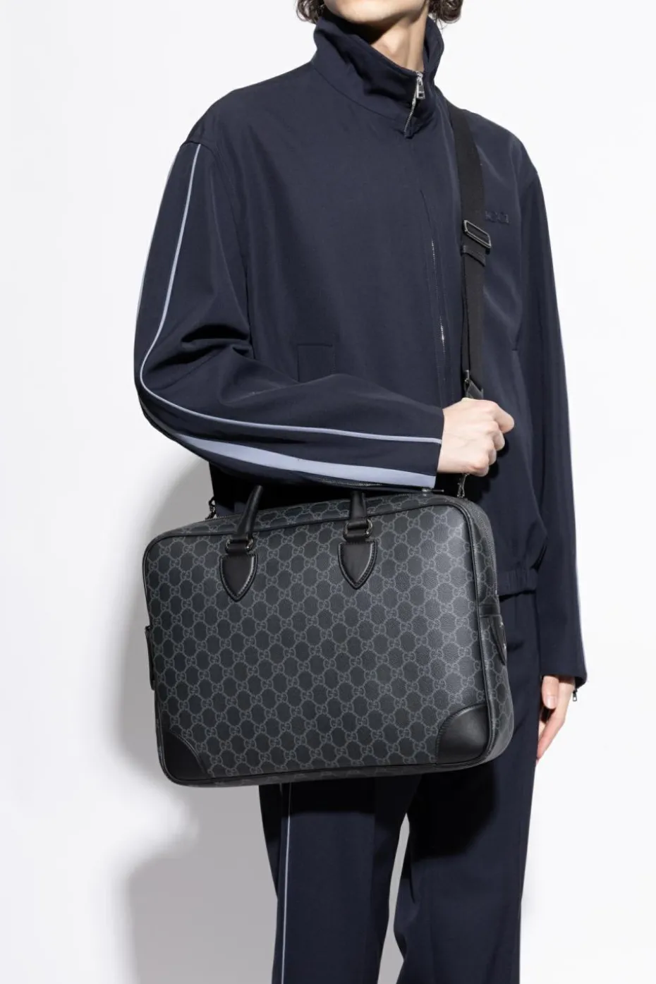 Gucci BLACK Briefcase with Monogram