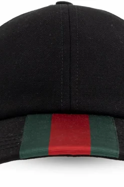 Gucci BLACK Cap with a visor