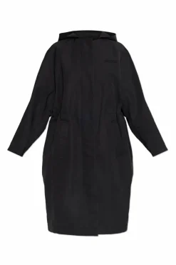 Gucci BLACK Coat with Logo