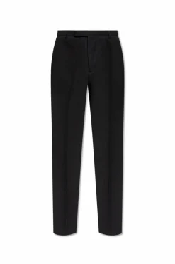 Gucci BLACK Creased pants