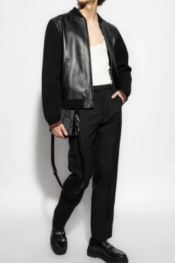 Gucci BLACK Creased pants