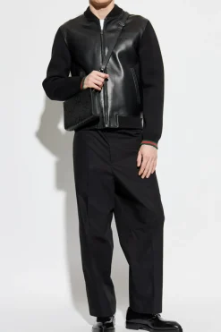 Gucci BLACK Creased pants