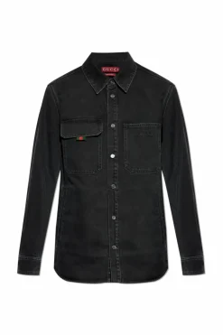 Gucci BLACK Denim shirt