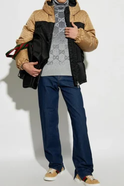 Gucci BLACK Down jacket with monogram