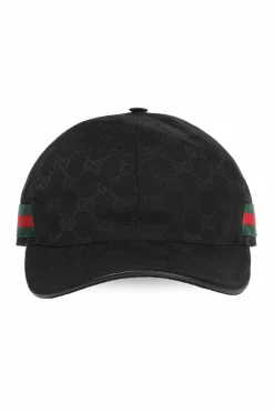 Gucci BLACK 'GG Original' baseball cap