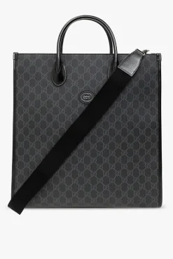 Gucci BLACK ‘GG Retro Medium’ shopper bag
