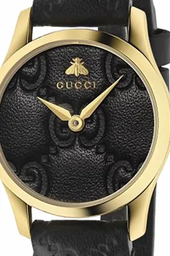 Gucci BLACK 'G-Timeless' watch