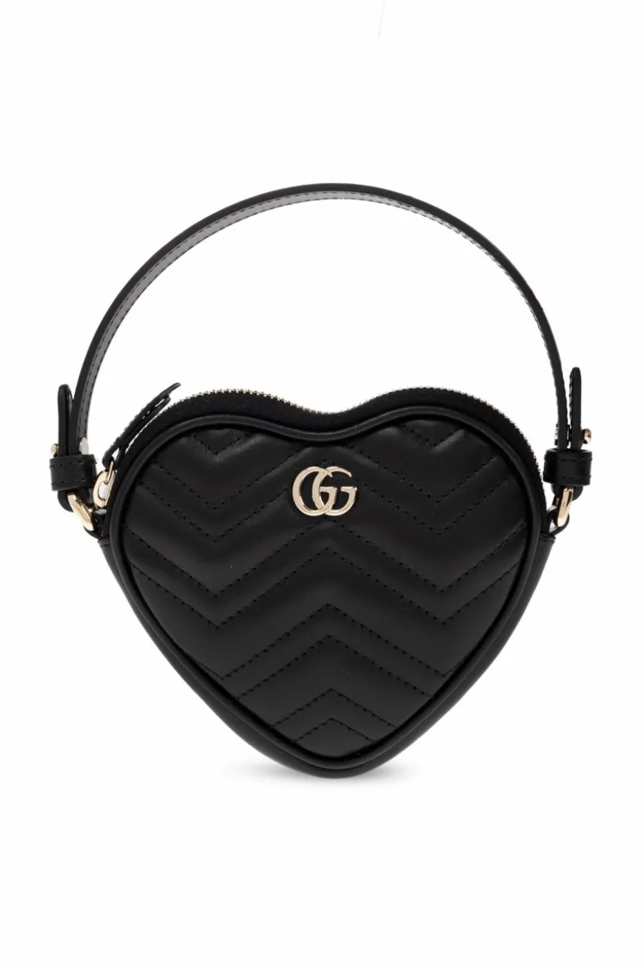 Gucci BLACK Handbag "GG Marmont Mini"