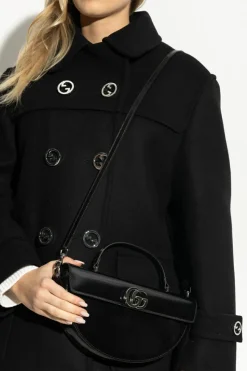 Gucci BLACK Handbag Half-Moon Small