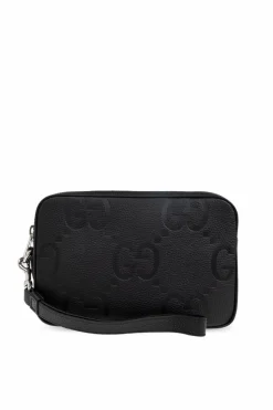 Gucci BLACK Handbag Small Jumbo GG