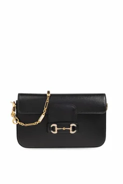 Gucci BLACK ‘Horsebit 1955 Mini’ handbag
