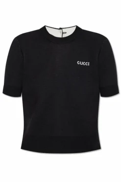 Gucci BLACK Knit top