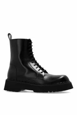 Gucci BLACK Leather ankle boots