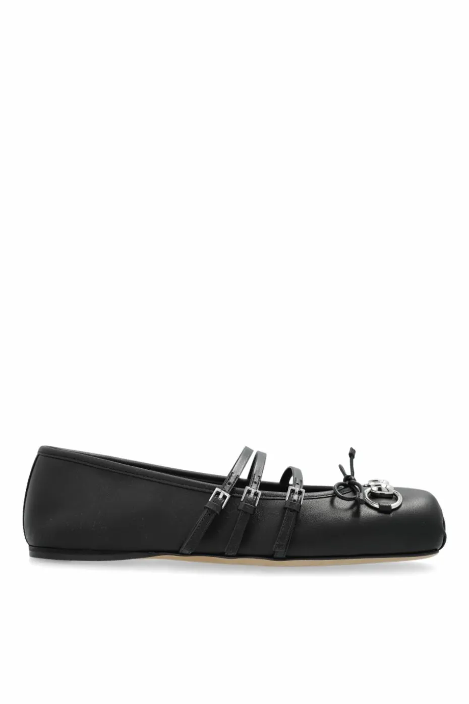 Gucci BLACK Leather ballet flats