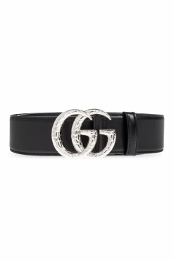 Gucci BLACK Leather belt